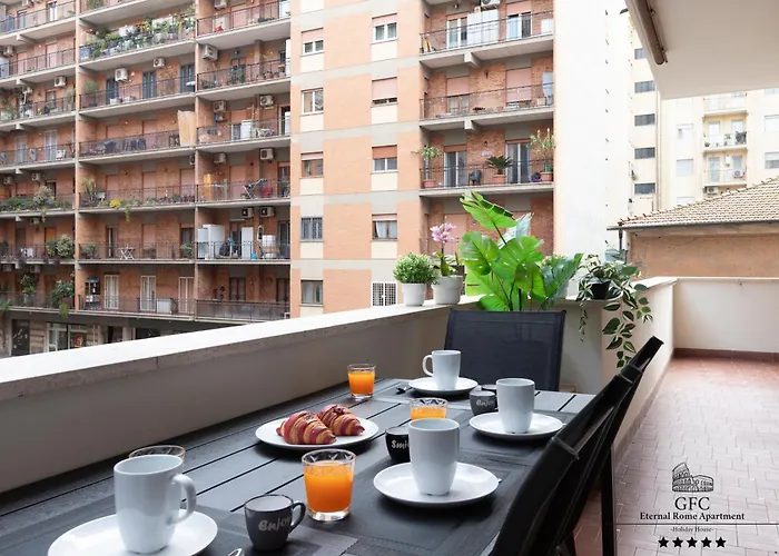 Gfc Eternal - 5min To Tiburtina Station Metrob, 2 Bathrooms, Terrace, A-c Roma
