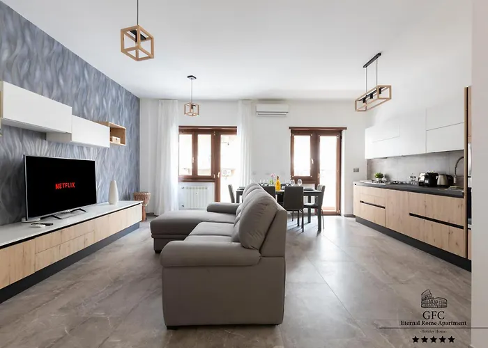 Apartamento Gfc Eternal - 5min To Tiburtina Station Metrob, 2 Bathrooms, Terrace, A-c Roma