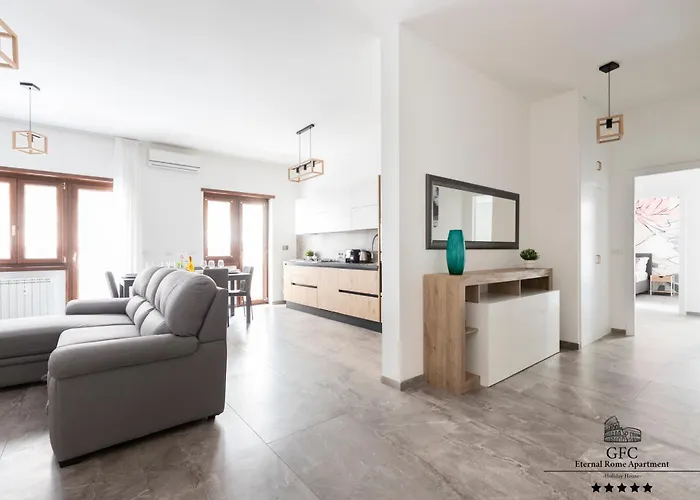 Gfc Eternal - 5min To Tiburtina Station Metrob, 2 Bathrooms, Terrace, A-c *