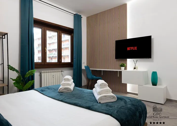 Gfc Eternal - 5min To Tiburtina Station Metrob, 2 Bathrooms, Terrace, A-c Apartamento